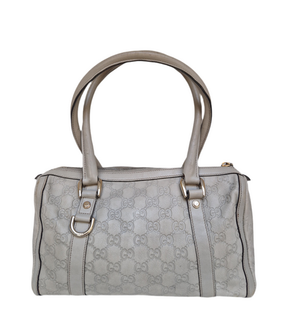 Gucci D ring leather bag