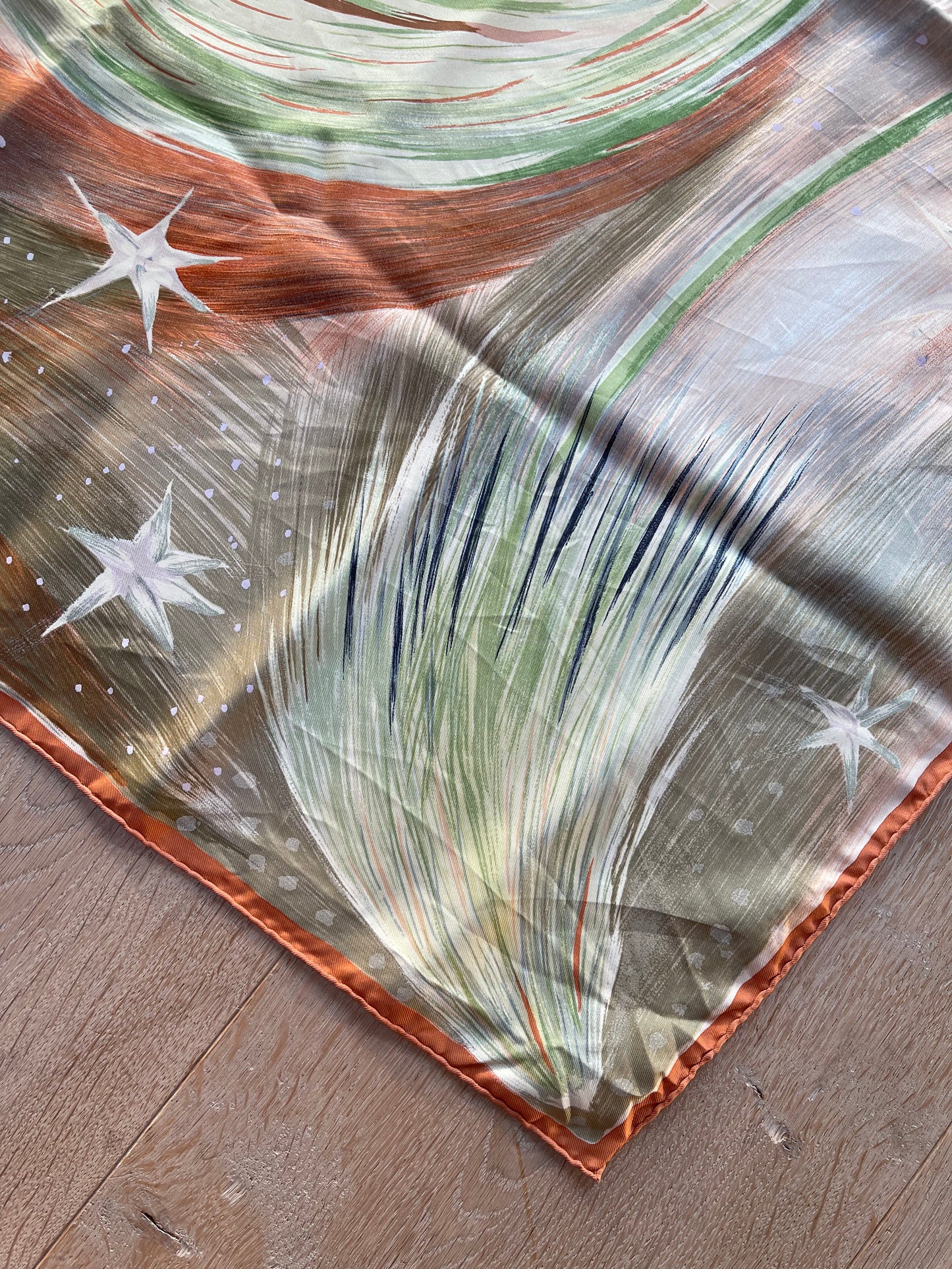 Hermes Feux de Ciel silk scarf