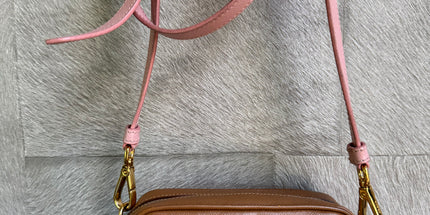 Prada saffiano mini crossbody bag