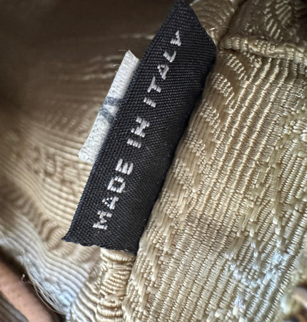 Prada saffiano mini crossbody bag