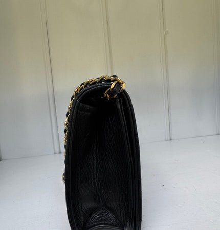 Chanel timeless flap shoulder bag