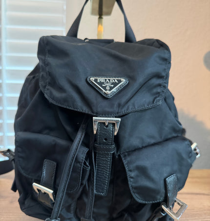 Prada nylon backpack