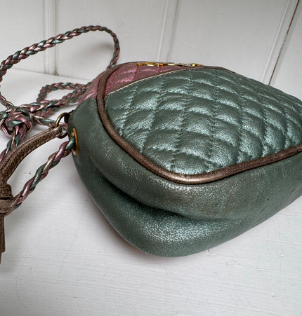 Gucci laminated crossbody bag