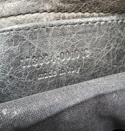 Balenciaga city mettalic shoulder bag