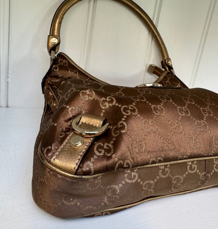 Gucci D ring shoulder bag
