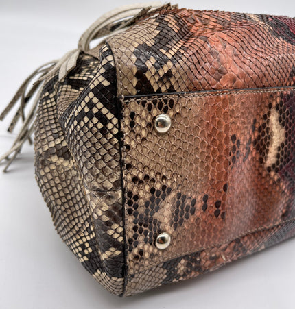 Gucci Soho phyton leather shoulder bag