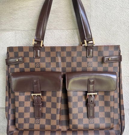 Louis Vuitton Uzes damier ebene shoulder bag