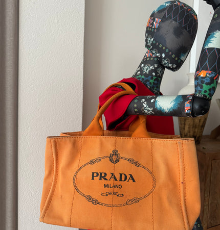 Prada canapa handbag