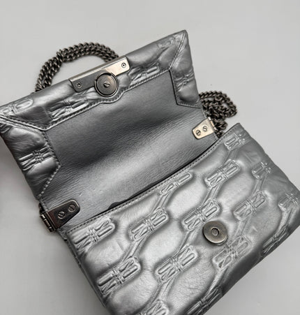 Balenciaga leather crossbody bag