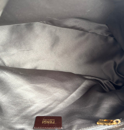 Fendi large baguette shoulder bag