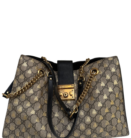 Gucci bee padlock shoulder bag