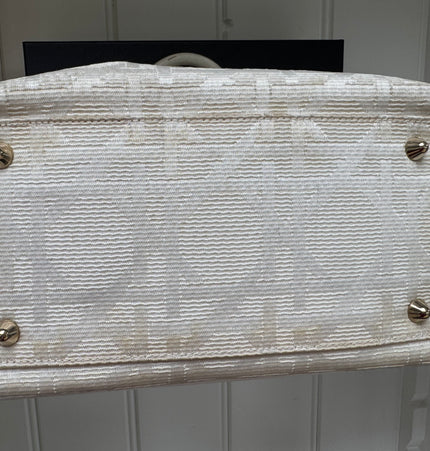 Dior lady Dior double handle handbag