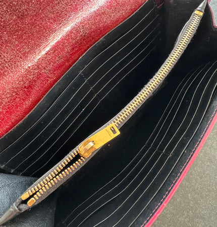 Saint Laurent glitter shoulder bag