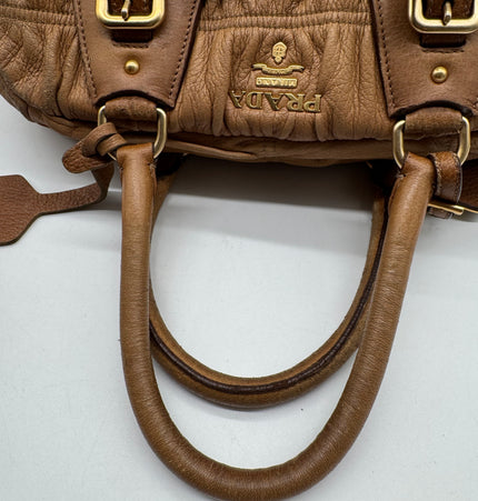 Dior deer skin leather bag