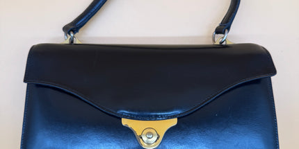 HERMES  vintage leather handbag