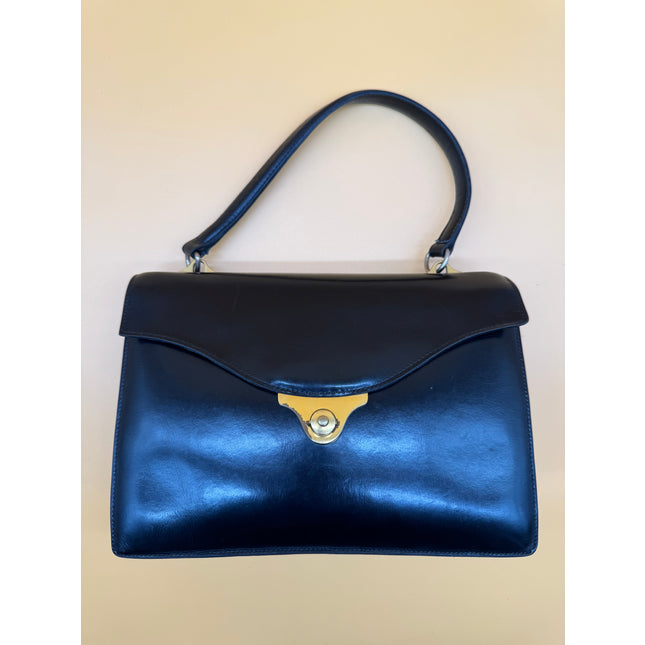 HERMES  vintage leather handbag