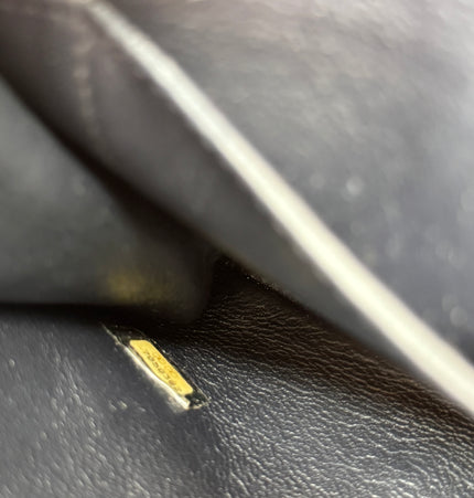 Chanel east west chocolate bar shoulder bag