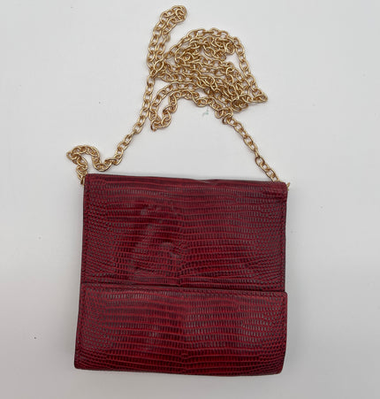 FENDI mini wallet with added chain strap