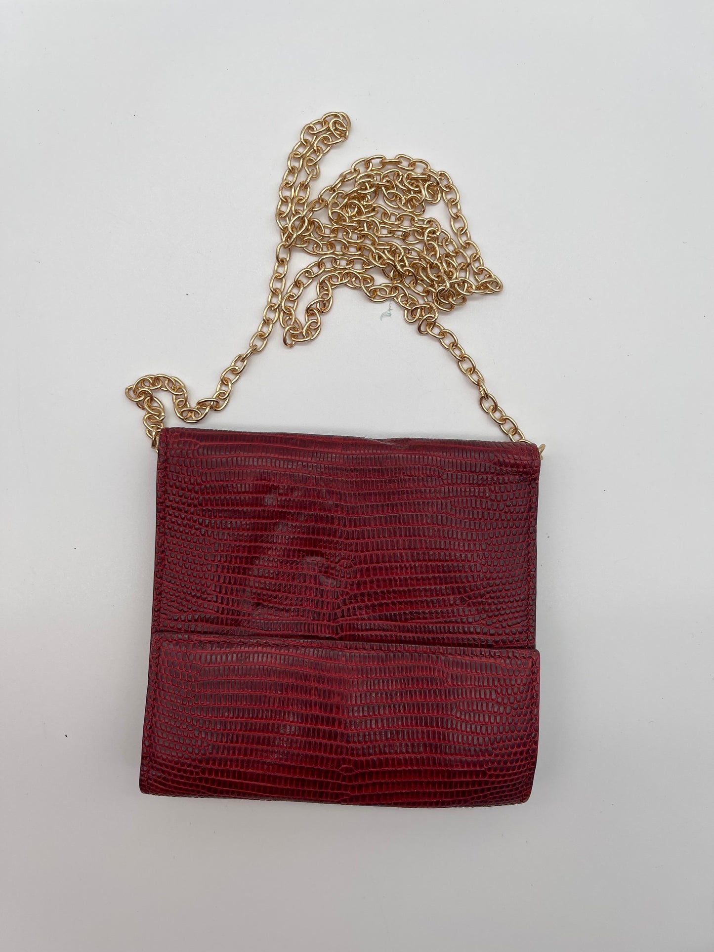 FENDI mini wallet with added chain strap