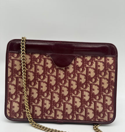 Dior vintage monogram shoulder bag