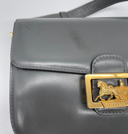 Celine Triumphe Vintage Umhängetasche