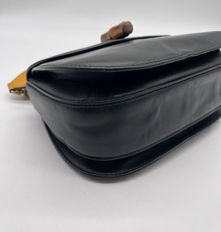 Gucci bamboo top handle bag