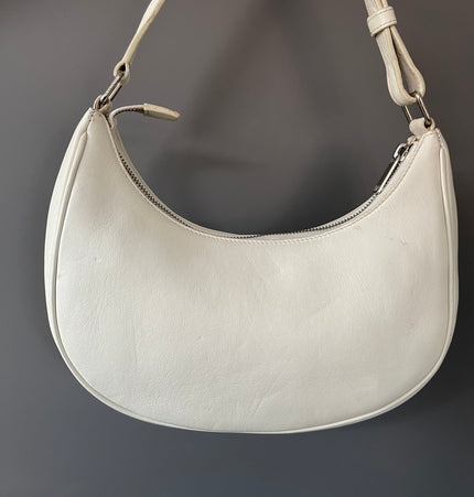 CELINE ava leather shoulder bag