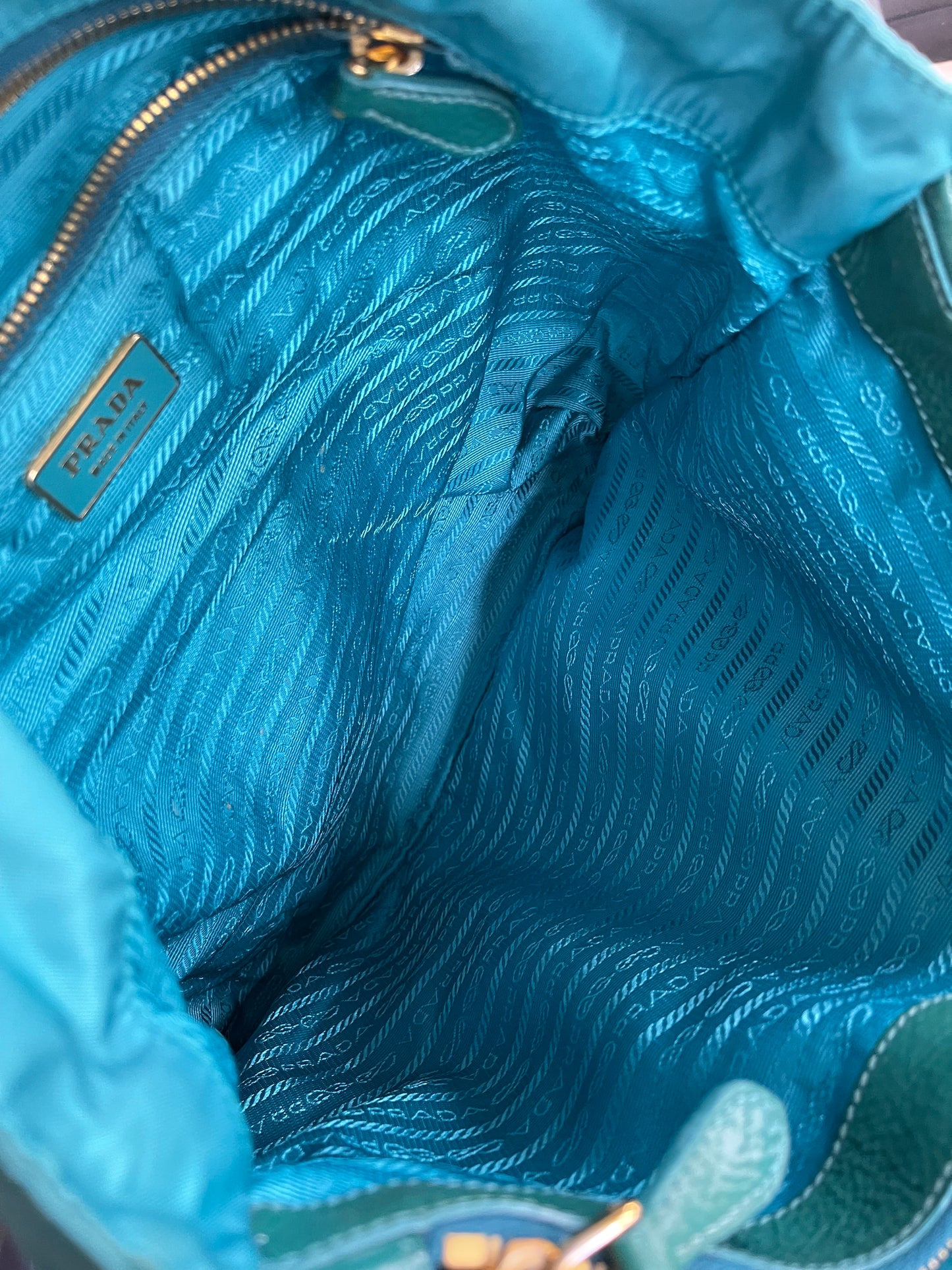 Prada tessuto shoulder bag