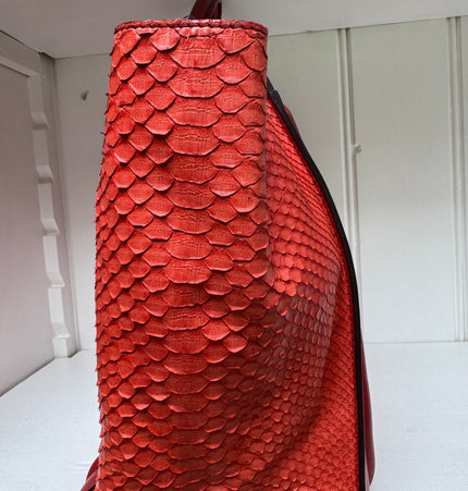 Céline phyton leather Luggage Tote 