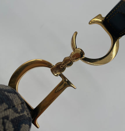 Dior Saddle Denim Schultertasche