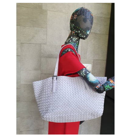 Sac bandoulière tissé Bottega Venetta