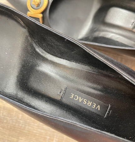 Versace kitten heels