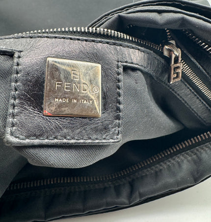 Sac bandoulière Fendi en tissu avec logo