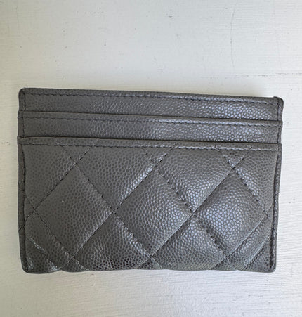 Chanel CC logo card holder