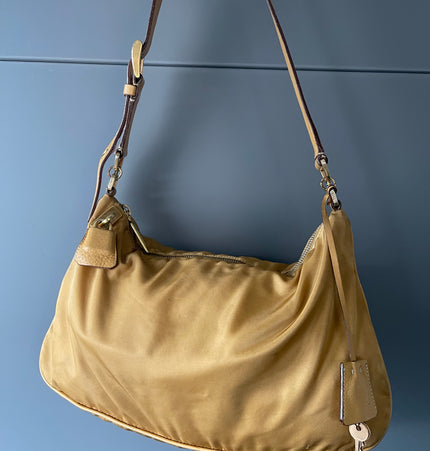 PRADA  cloth shoulder bag