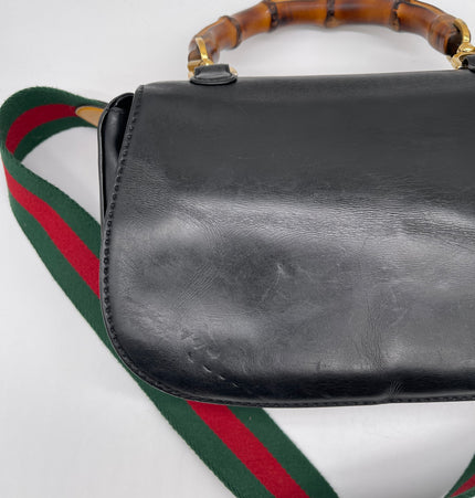 Gucci bamboo top handle bag