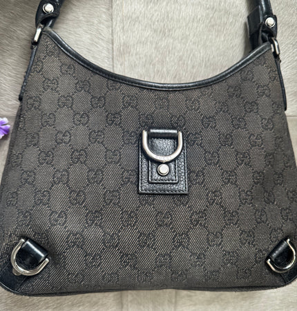 Gucci D ring shoulder bag