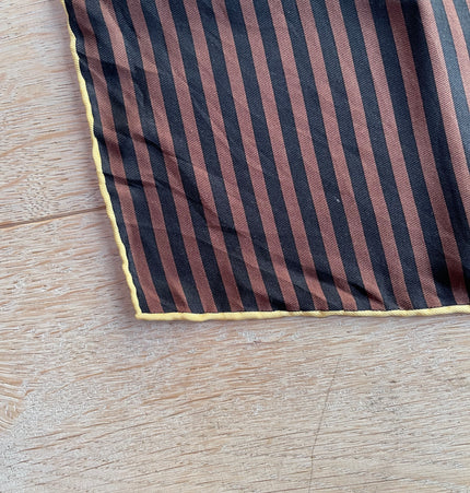 Fendi monogram silk scarf