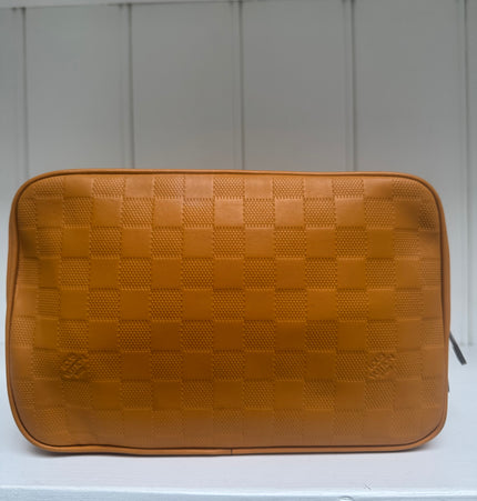 Louis Vuitton leather toiletries bag