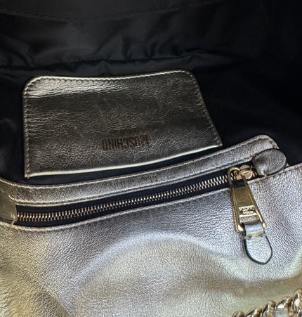 Moschino biker crossbody bag