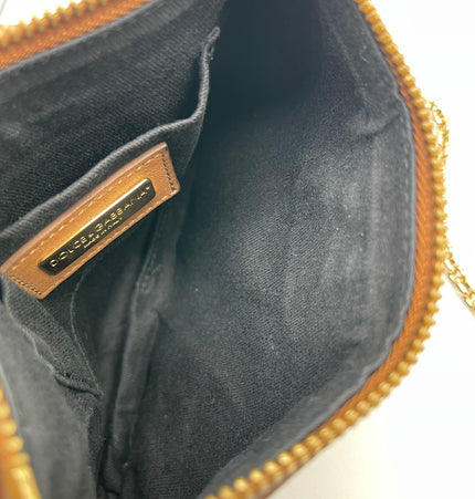 Dolce and Gabbana mini denim crossbody bag