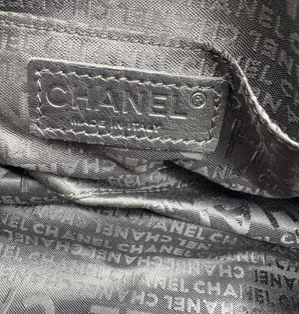 Chanel metallic shoulder bag
