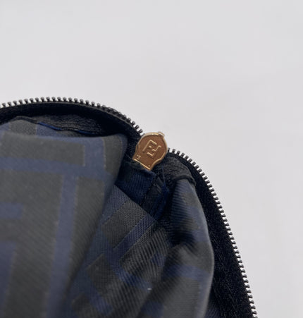 Fendi FF cloth messenger bag