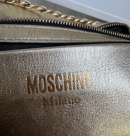Moschino biker crossbody bag