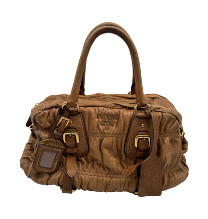 Dior deer skin leather bag