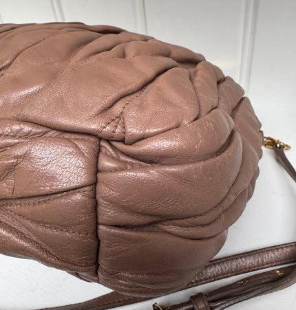 Miu Miu kiss lock crossbody bag