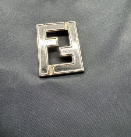 Sac bandoulière Fendi en tissu avec logo