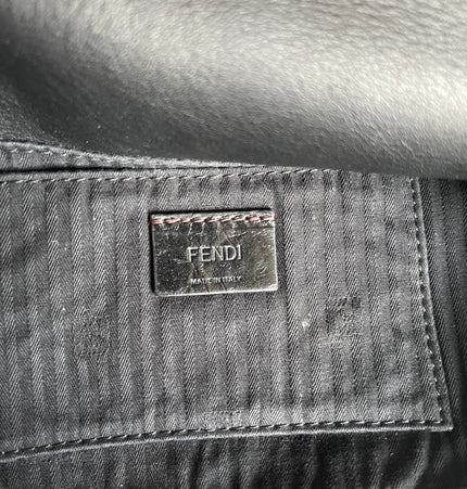 Fendi baguette leather crossbody/shoulder bag