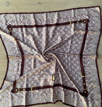 Louis Vuitton silk scarf