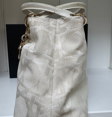 Dior lady Dior double handle handbag